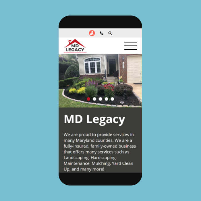 MD Legacy LLC website